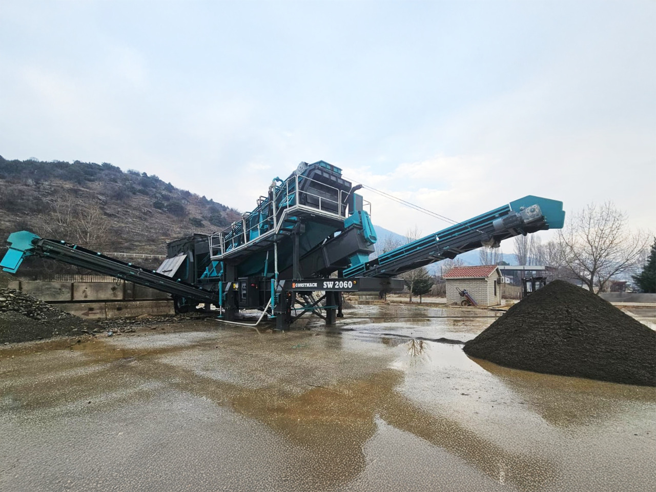 Constmach Mobile Sand- und Kieswasch- und Siebanlage - Sõeluja: pilt 4 Constmach Mobile Sand- und Kieswasch- und Siebanlage - Sõeluja: pilt 4