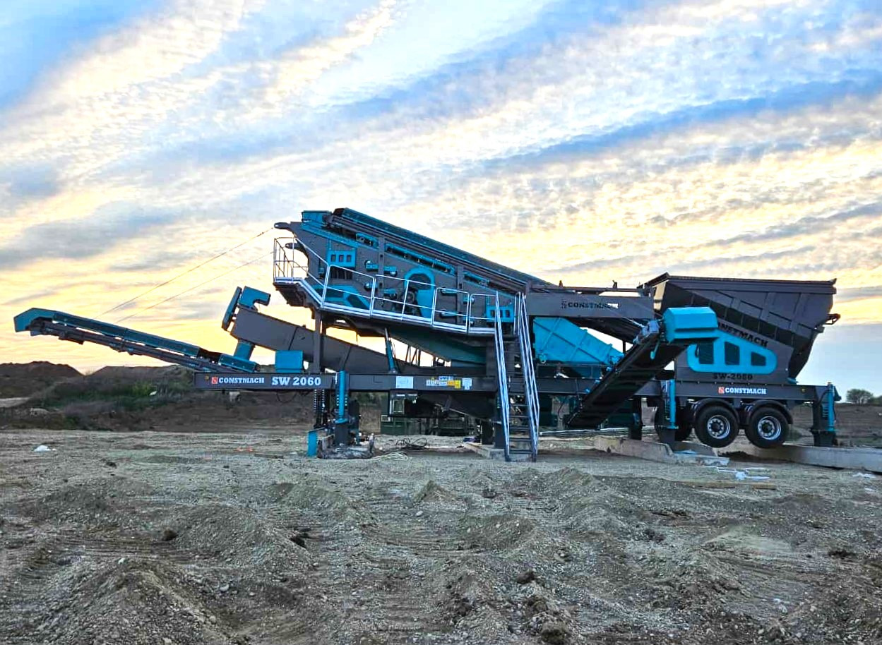 Constmach Mobile Sand- und Kieswasch- und Siebanlage - Sõeluja: pilt 2 Constmach Mobile Sand- und Kieswasch- und Siebanlage - Sõeluja: pilt 2