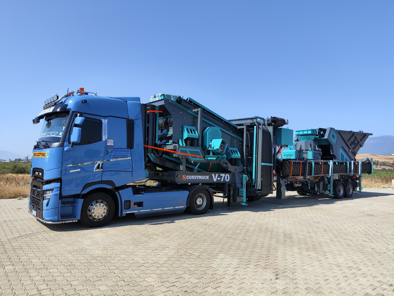 Constmach Mobiler Brecher mit vertikaler Welle und einer Kapazität von 200 t/h - Mobiilne purusti: pilt 2 Constmach Mobiler Brecher mit vertikaler Welle und einer Kapazität von 200 t/h - Mobiilne purusti: pilt 2