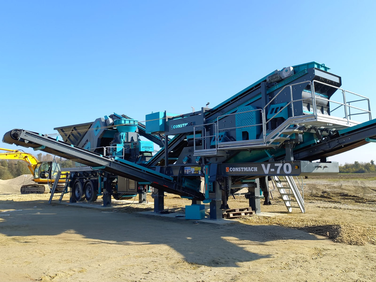 Constmach Mobiler Brecher mit vertikaler Welle und einer Kapazität von 200 t/h - Mobiilne purusti: pilt 5 Constmach Mobiler Brecher mit vertikaler Welle und einer Kapazität von 200 t/h - Mobiilne purusti: pilt 5