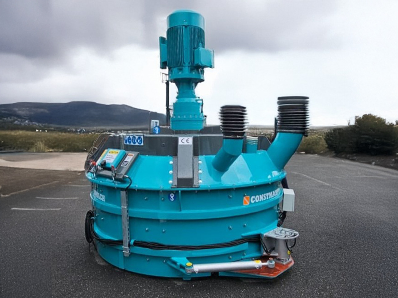 Constmach Planetary Type Concrete Mixer (Paddle Mixer) - Segumasin: pilt 2 Constmach Planetary Type Concrete Mixer (Paddle Mixer) - Segumasin: pilt 2