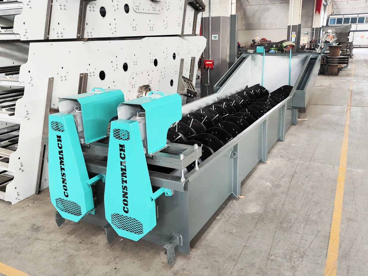 Constmach Screw Sand Washing Machine / Spiral Sand Washing Machine - Sõeluja: pilt 1 Constmach Screw Sand Washing Machine / Spiral Sand Washing Machine - Sõeluja: pilt 1