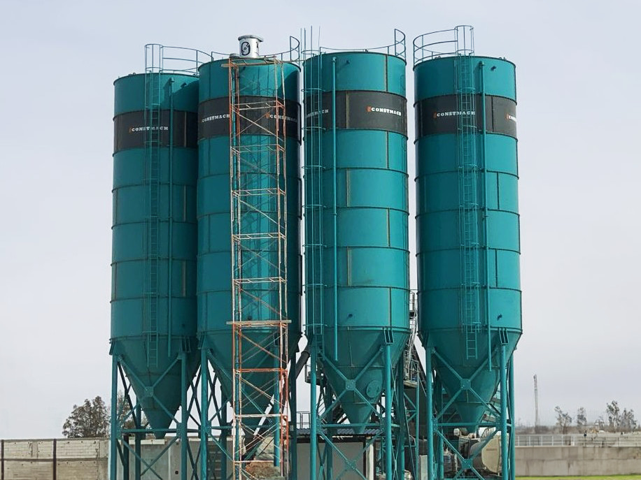 Constmach Silo à Ciment d'une Capacité de 200 Tonnes - Tsemendisilo: pilt 1 Constmach Silo à Ciment d'une Capacité de 200 Tonnes - Tsemendisilo: pilt 1