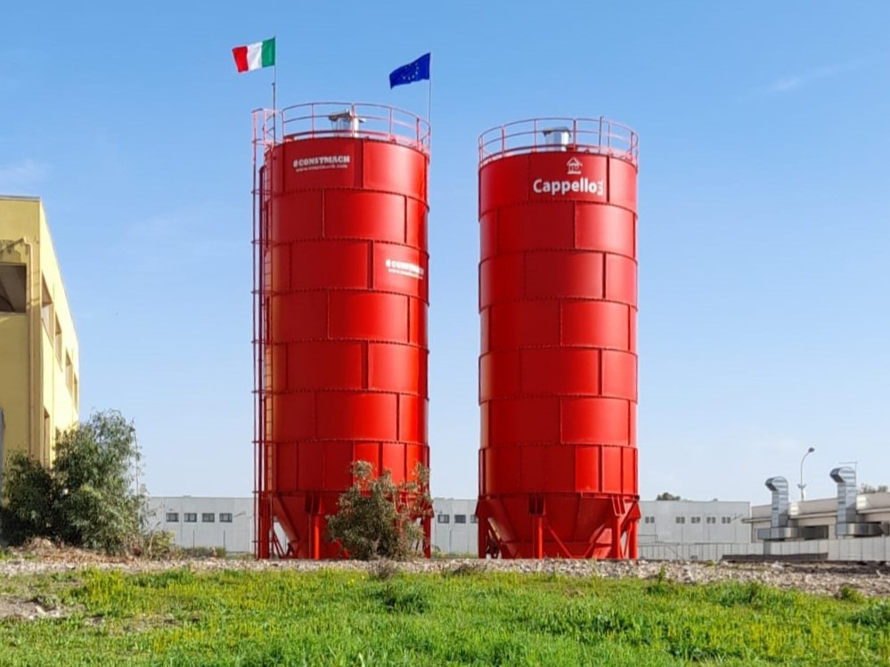 Constmach Silo à Ciment d'une Capacité de 300 Tonnes - Tsemendisilo: pilt 1 Constmach Silo à Ciment d'une Capacité de 300 Tonnes - Tsemendisilo: pilt 1