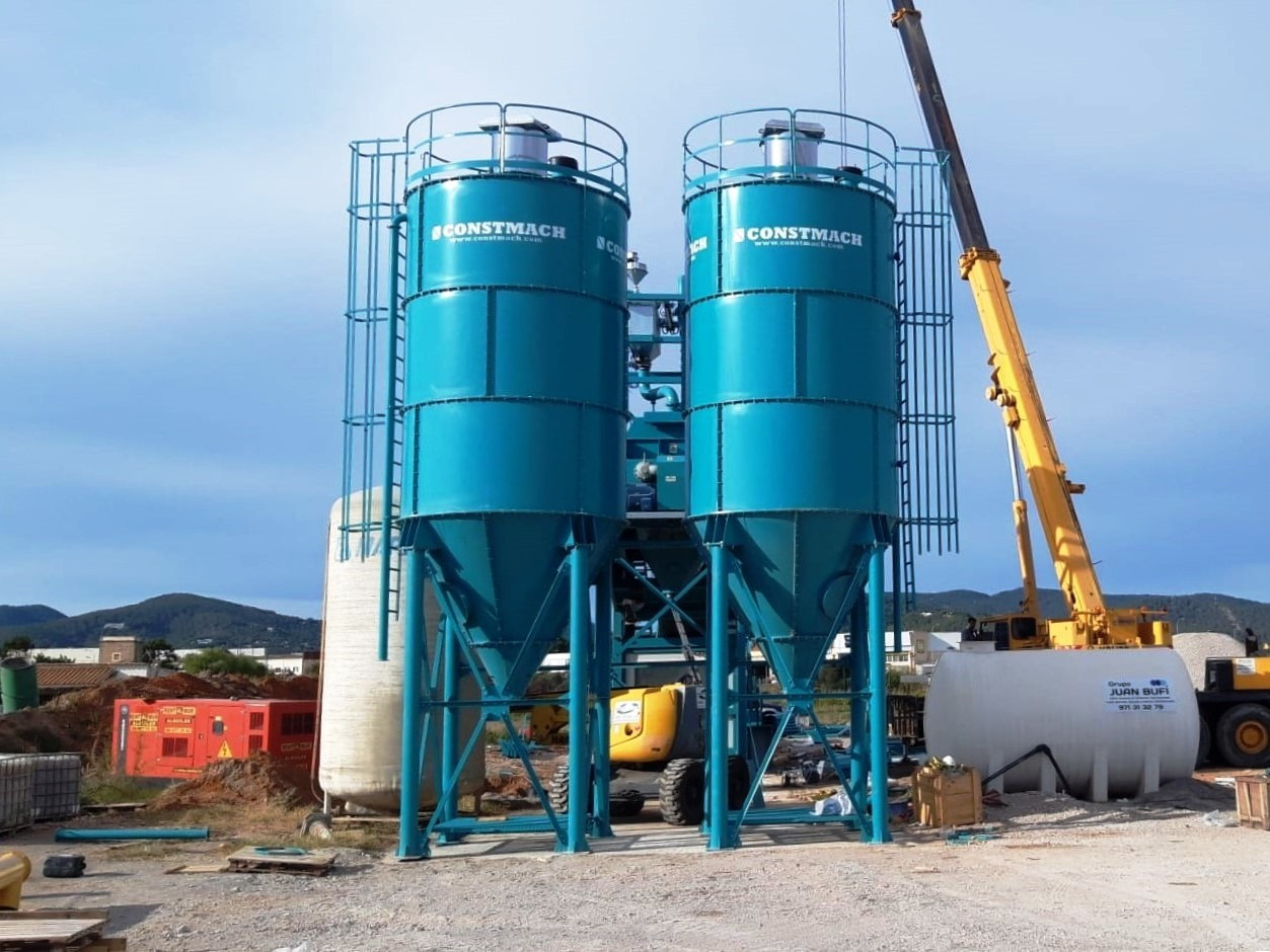 Constmach Silo à Ciment d'une Capacité de 50 Tonnes - Tsemendisilo: pilt 1 Constmach Silo à Ciment d'une Capacité de 50 Tonnes - Tsemendisilo: pilt 1