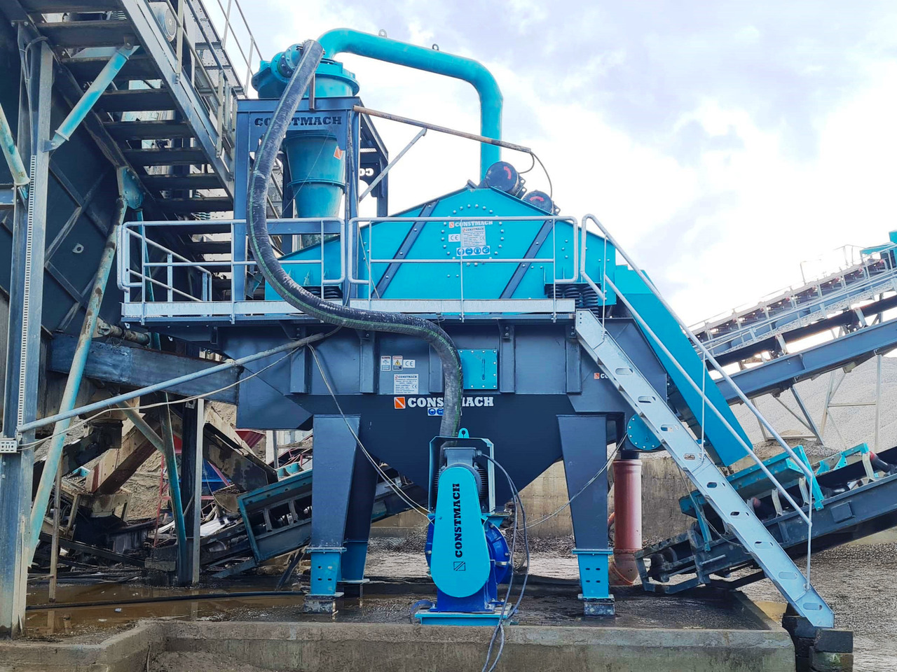 Uus Sõeluja Constmach Tamis De Déshydratation Et Hydrocyclones Garantie Du Meilleur Prix: pilt 8