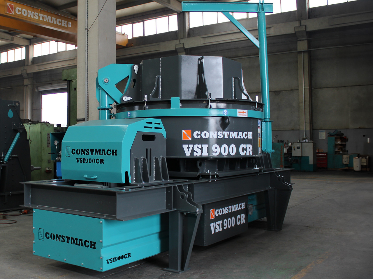 Constmach Vertical Shaft Impact Crusher with a Capacity of 65 to 400 T/H - Löökpurustaja: pilt 2 Constmach Vertical Shaft Impact Crusher with a Capacity of 65 to 400 T/H - Löökpurustaja: pilt 2