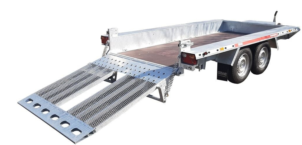 Gewe P3500 E/1 Przyczepa pod minikoparkę 3,5x1,6m SUPER MOCNA! - Ehitustehnika haagis: pilt 4 Gewe P3500 E/1 Przyczepa pod minikoparkę 3,5x1,6m SUPER MOCNA! - Ehitustehnika haagis: pilt 4