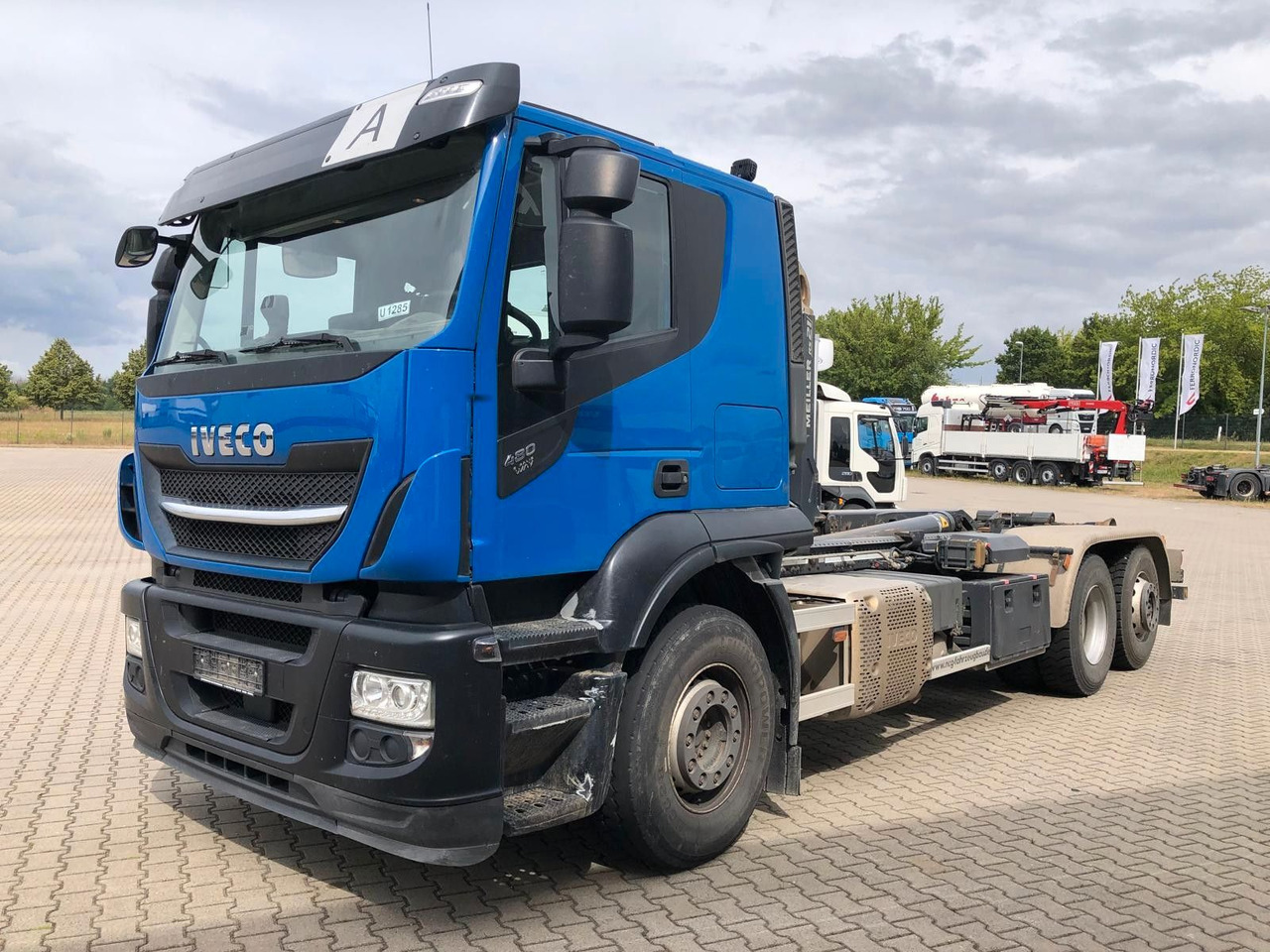 Iveco X-Way 480 Intarder*AHK*Lenk/LiftAchse*Meiller - Konkstõstukiga veoauto: pilt 1 Iveco X-Way 480 Intarder*AHK*Lenk/LiftAchse*Meiller - Konkstõstukiga veoauto: pilt 1