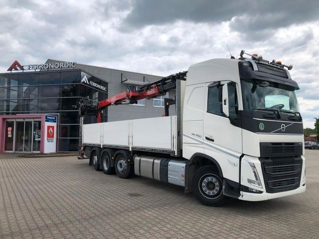 Volvo FH460 8x2 TRIDEM VLA&NLA gelenkt*FASSI F215AS.24 - Madelveok/ Platvormveok, Kraanaga veoauto: pilt 5 Volvo FH460 8x2 TRIDEM VLA&NLA gelenkt*FASSI F215AS.24 - Madelveok/ Platvormveok, Kraanaga veoauto: pilt 5