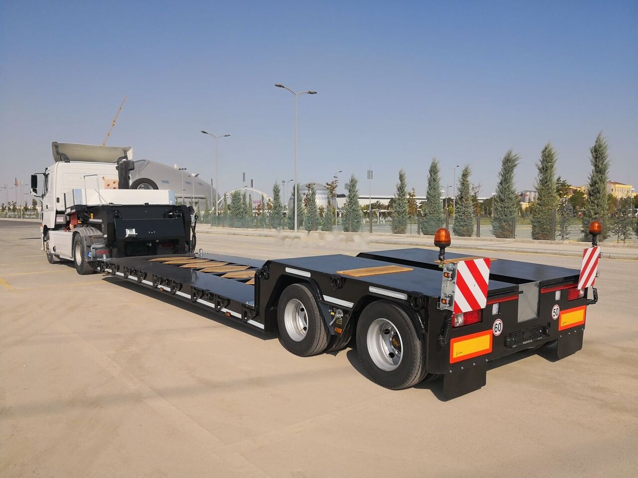 Madal platvormpoolhaagis Özgül 2 AXLE LOW LOADER SEMI TRAILER: pilt 11
