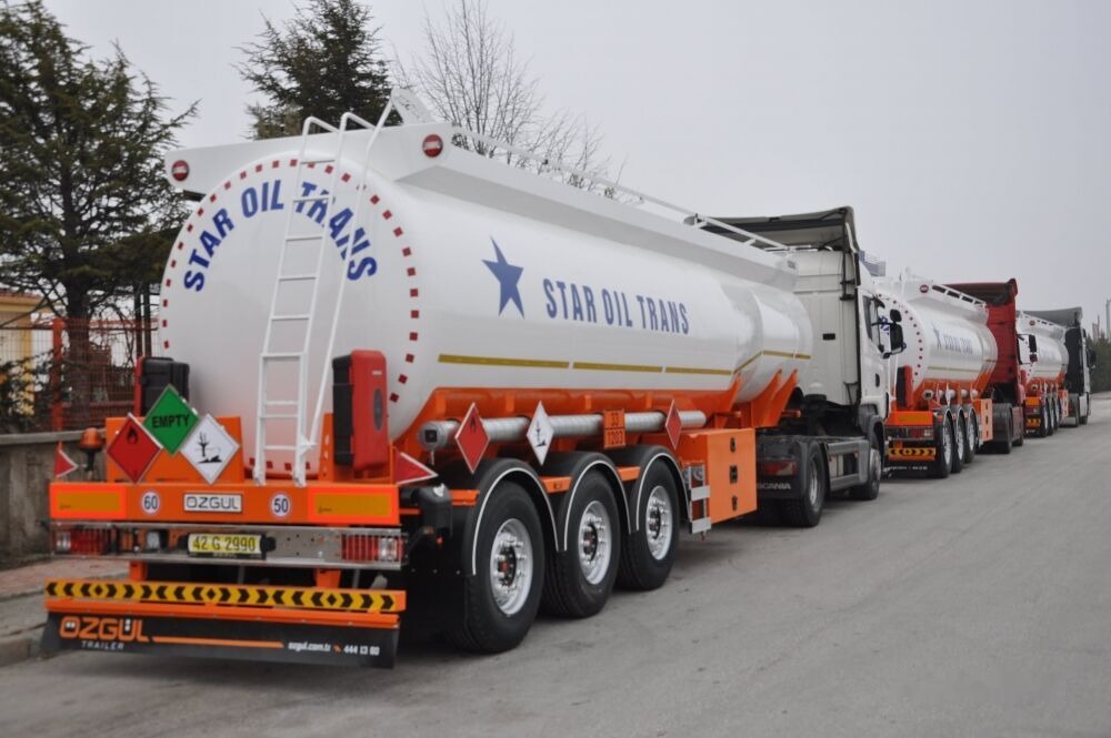 Tsistern poolhaagis transporditavad ained kütust Özgül ADR BOTTLE TYPE STEEL TANKER: pilt 6