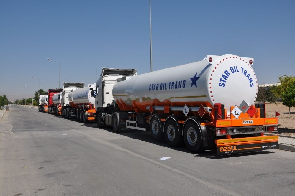 Tsistern poolhaagis transporditavad ained kütust Özgül ADR BOTTLE TYPE STEEL TANKER: pilt 12