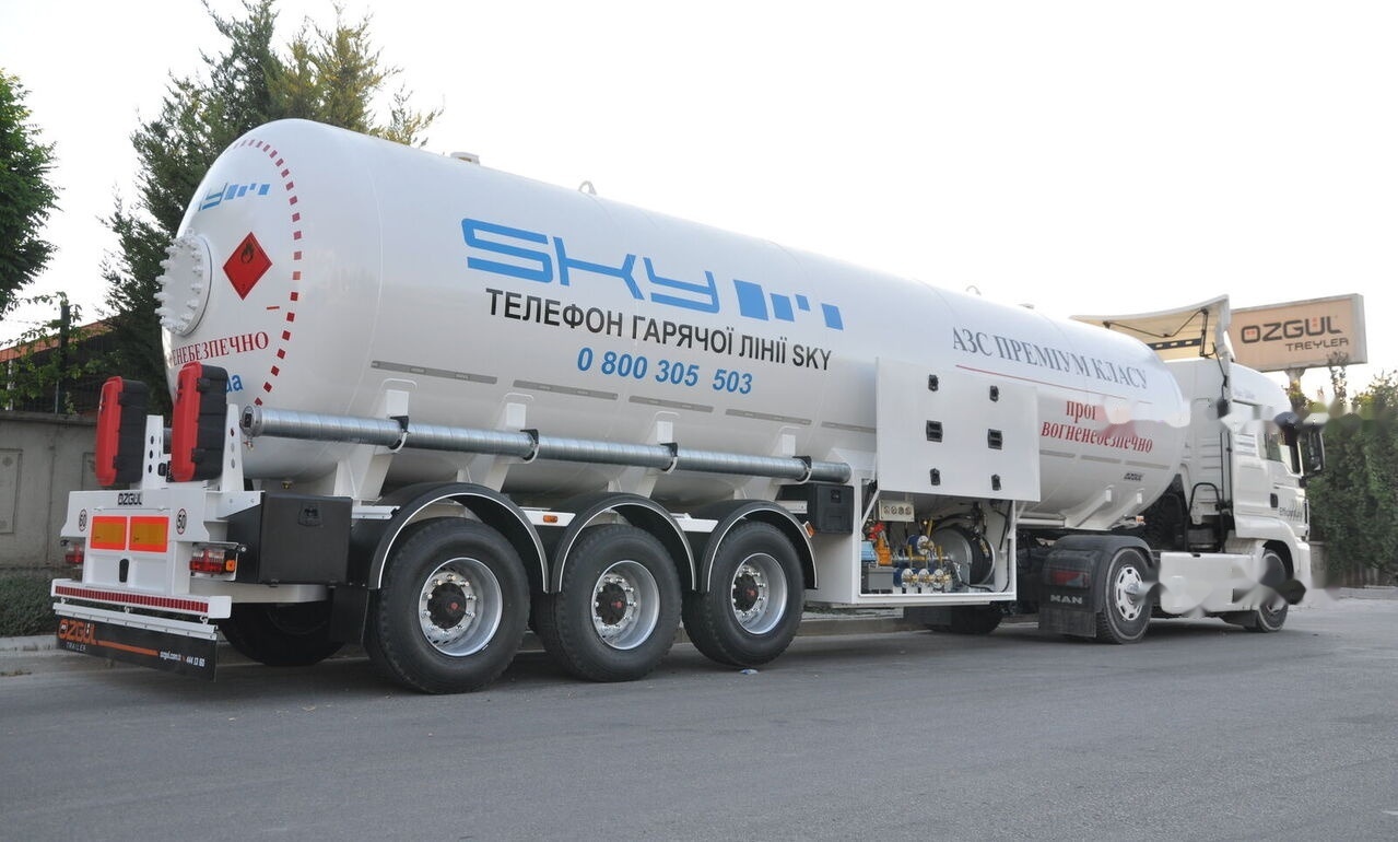 Özgül GAS TANKER SEMI TRAILER - Tsistern poolhaagis: pilt 3 Özgül GAS TANKER SEMI TRAILER - Tsistern poolhaagis: pilt 3