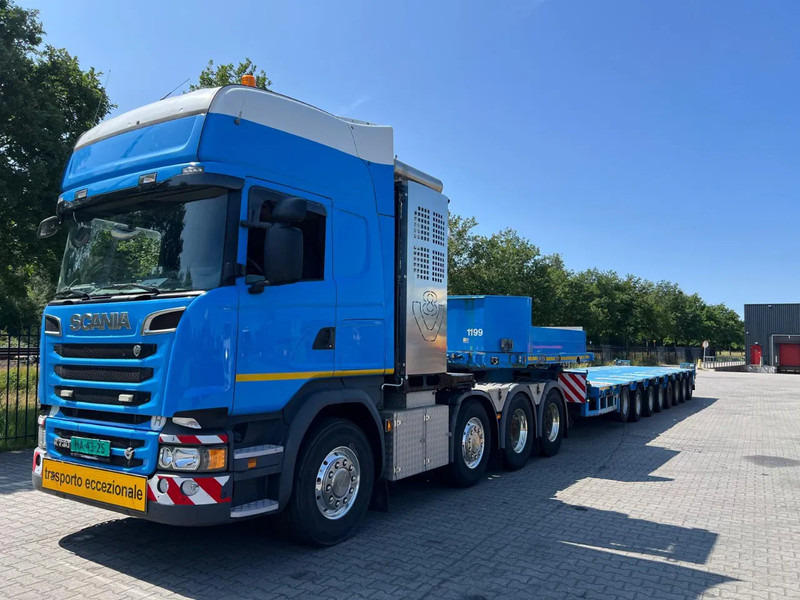 Goldhofer STZ H8-82/80A - Madal platvormpoolhaagis: pilt 1 Goldhofer STZ H8-82/80A - Madal platvormpoolhaagis: pilt 1