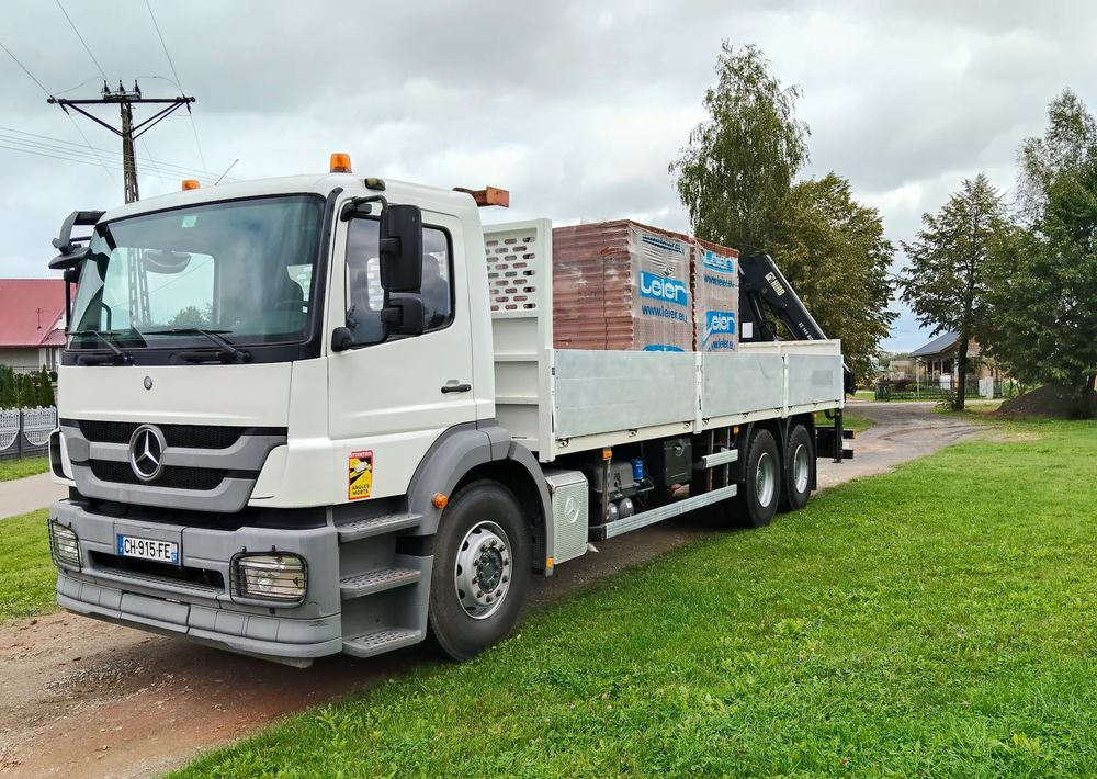 Mercedes-Benz ACTROS 2633 - Madelveok/ Platvormveok, Kraanaga veoauto: pilt 1 Mercedes-Benz ACTROS 2633 - Madelveok/ Platvormveok, Kraanaga veoauto: pilt 1