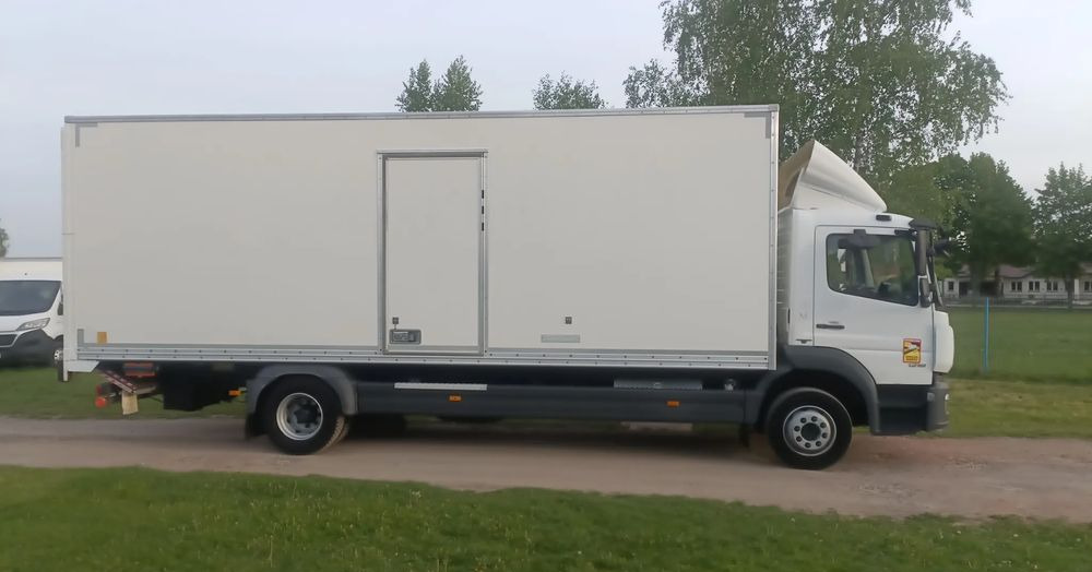 Mercedes-Benz Atego 1218 - Kasti veoauto: pilt 4 Mercedes-Benz Atego 1218 - Kasti veoauto: pilt 4