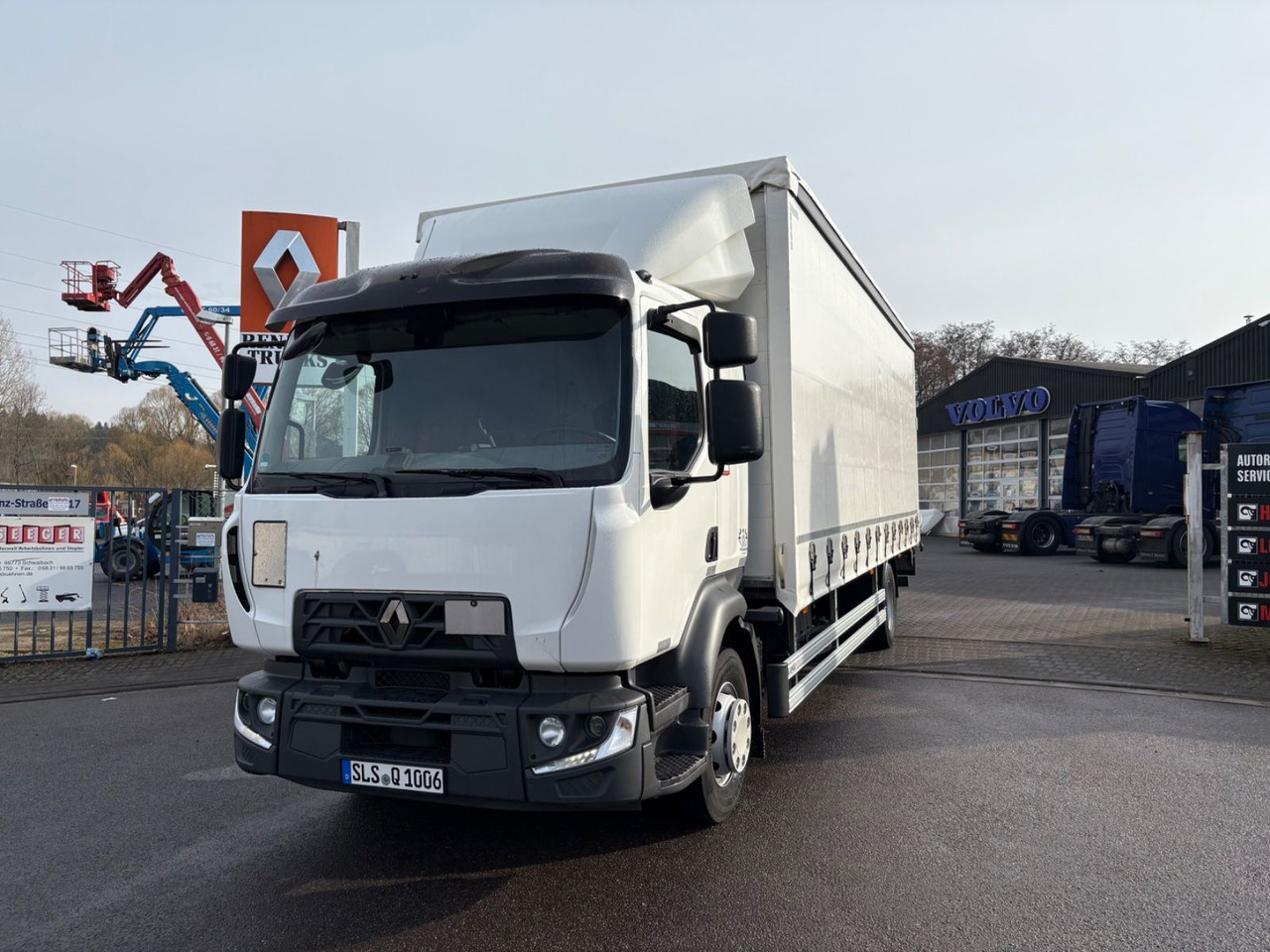 Renault D 16.280 Curtainsider - Tent veoauto: pilt 1 Renault D 16.280 Curtainsider - Tent veoauto: pilt 1