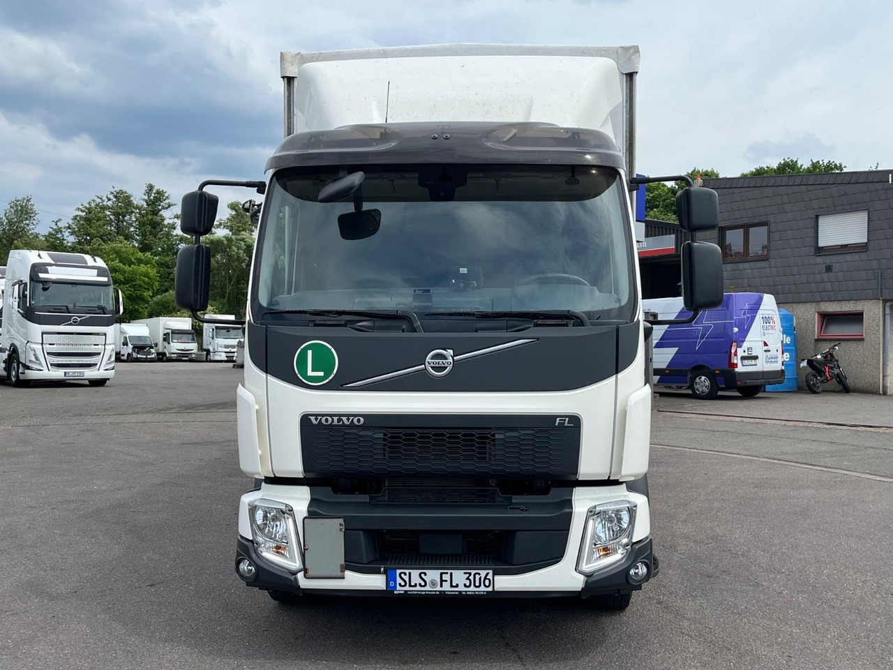 Volvo FL 14.245 Junghanns Schiebeplane LBW - Tent veoauto: pilt 2 Volvo FL 14.245 Junghanns Schiebeplane LBW - Tent veoauto: pilt 2