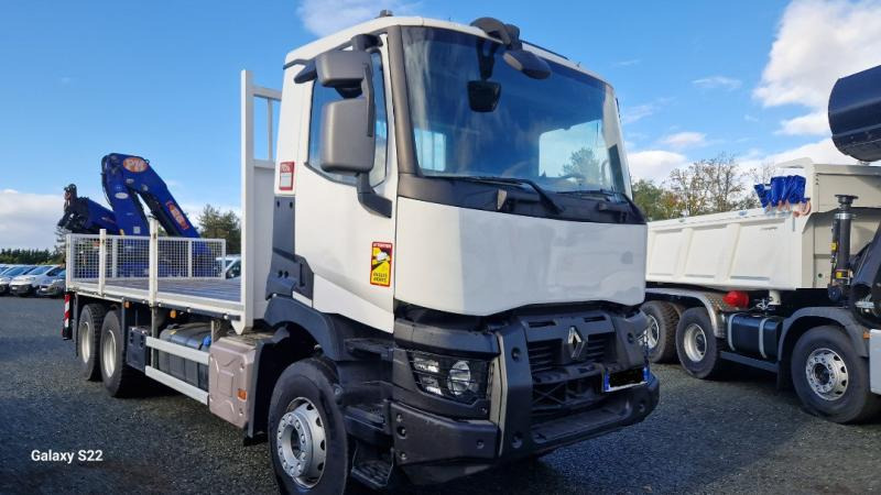 Renault C-Series 480.26 DTI 13 - Madelveok/ Platvormveok, Kraanaga veoauto: pilt 5 Renault C-Series 480.26 DTI 13 - Madelveok/ Platvormveok, Kraanaga veoauto: pilt 5