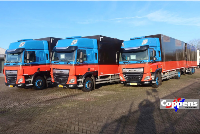 DAF CF 410 DAF CF 410 Bakwagen+Trailer 2x DHollandia 2000kg 6 stuks in voorraad!! - Kasti veoauto: pilt 1 DAF CF 410 DAF CF 410 Bakwagen+Trailer 2x DHollandia 2000kg 6 stuks in voorraad!! - Kasti veoauto: pilt 1