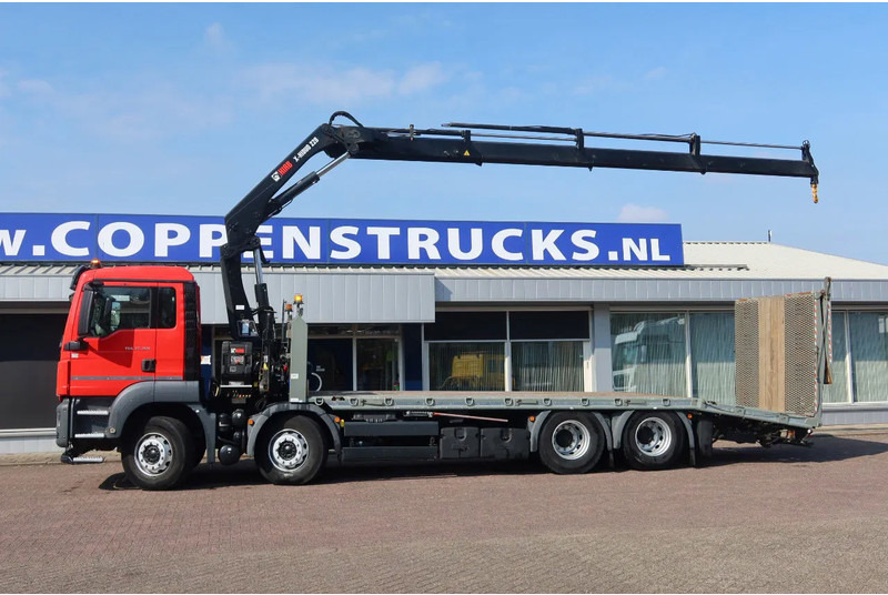 Madelveok/ Platvormveok, Kraanaga veoauto MAN TGS 35.360 8x2 Euro 6 Oprijwagen + Hiab 228 E 3 kraan.: pilt 14