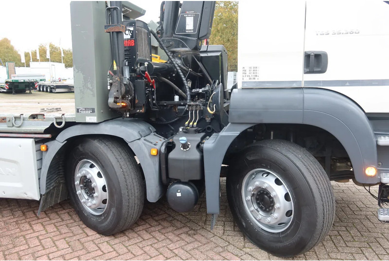 Treilerveoauto MAN TGS 35.360 Oprijwagen + HIAB 228 E3 Kraan 8x2: pilt 13