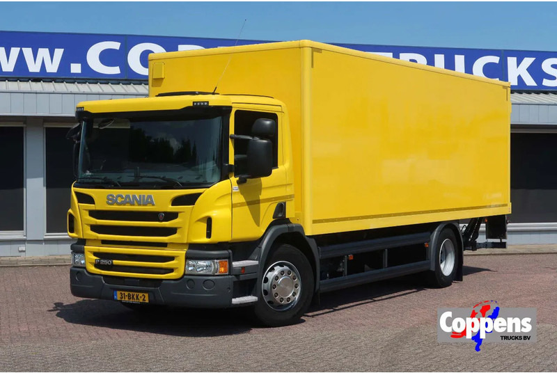 Scania P250 4x2 Bakwagen+Klep E6 Dhollandia 1500 kg - Kasti veoauto: pilt 1 Scania P250 4x2 Bakwagen+Klep E6 Dhollandia 1500 kg - Kasti veoauto: pilt 1