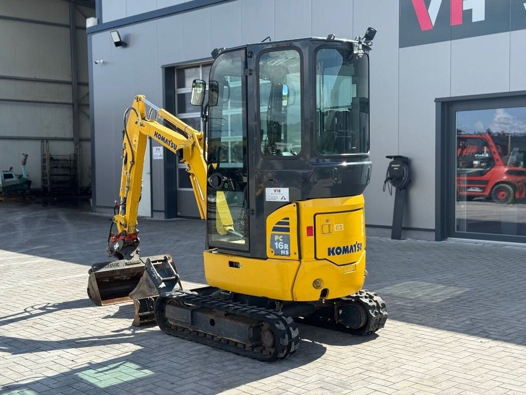 Komatsu PC 16 R-3HS - Miniekskavaator: pilt 3 Komatsu PC 16 R-3HS - Miniekskavaator: pilt 3