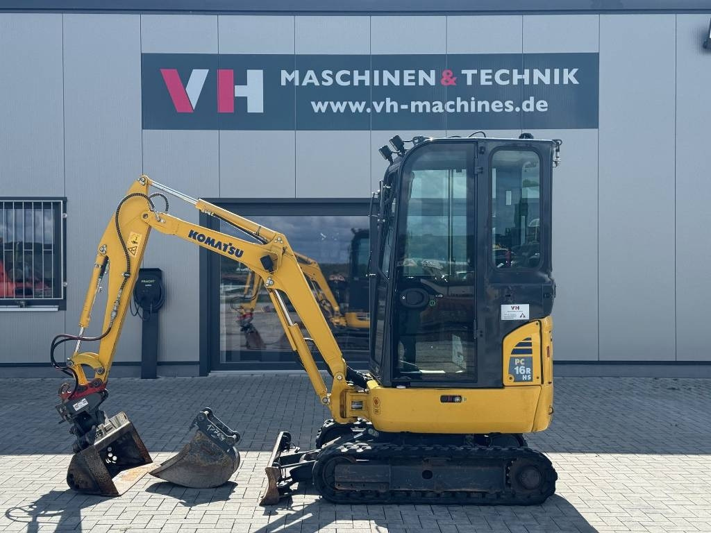 Komatsu PC 16 R-3HS - Miniekskavaator: pilt 1 Komatsu PC 16 R-3HS - Miniekskavaator: pilt 1