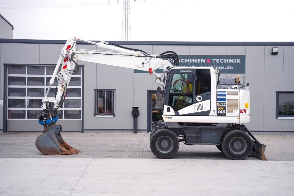 Komatsu PW 148-11 - Ratastel ekskavaator: pilt 1 Komatsu PW 148-11 - Ratastel ekskavaator: pilt 1