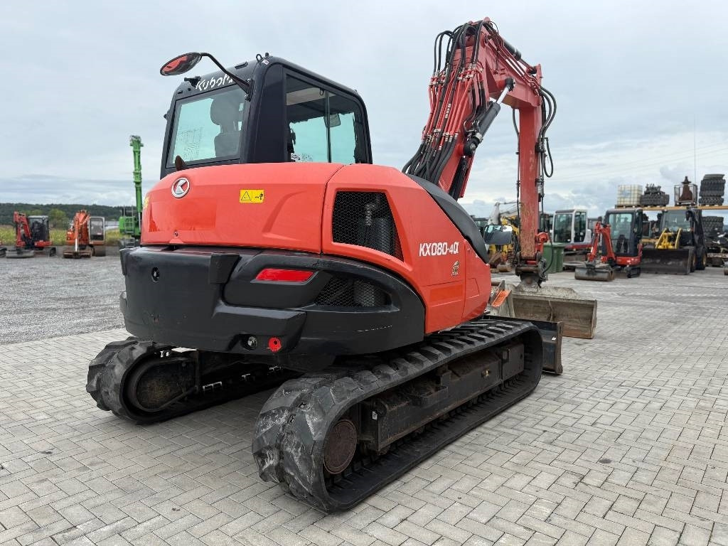 Kubota KX 080-4 - Miniekskavaator: pilt 5 Kubota KX 080-4 - Miniekskavaator: pilt 5