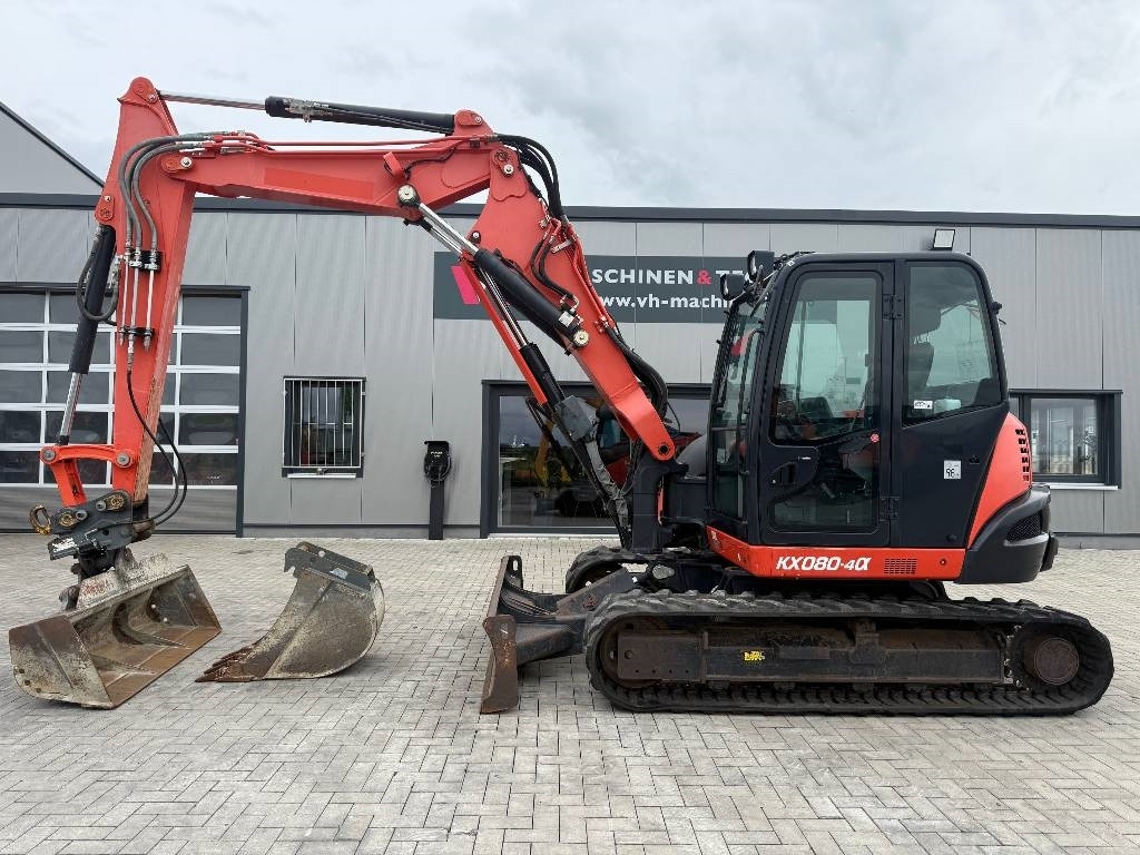 Kubota KX 080-4 - Miniekskavaator: pilt 2 Kubota KX 080-4 - Miniekskavaator: pilt 2