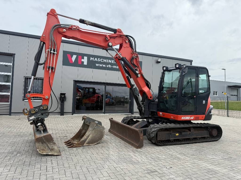 Kubota KX 080-4 - Miniekskavaator: pilt 1 Kubota KX 080-4 - Miniekskavaator: pilt 1