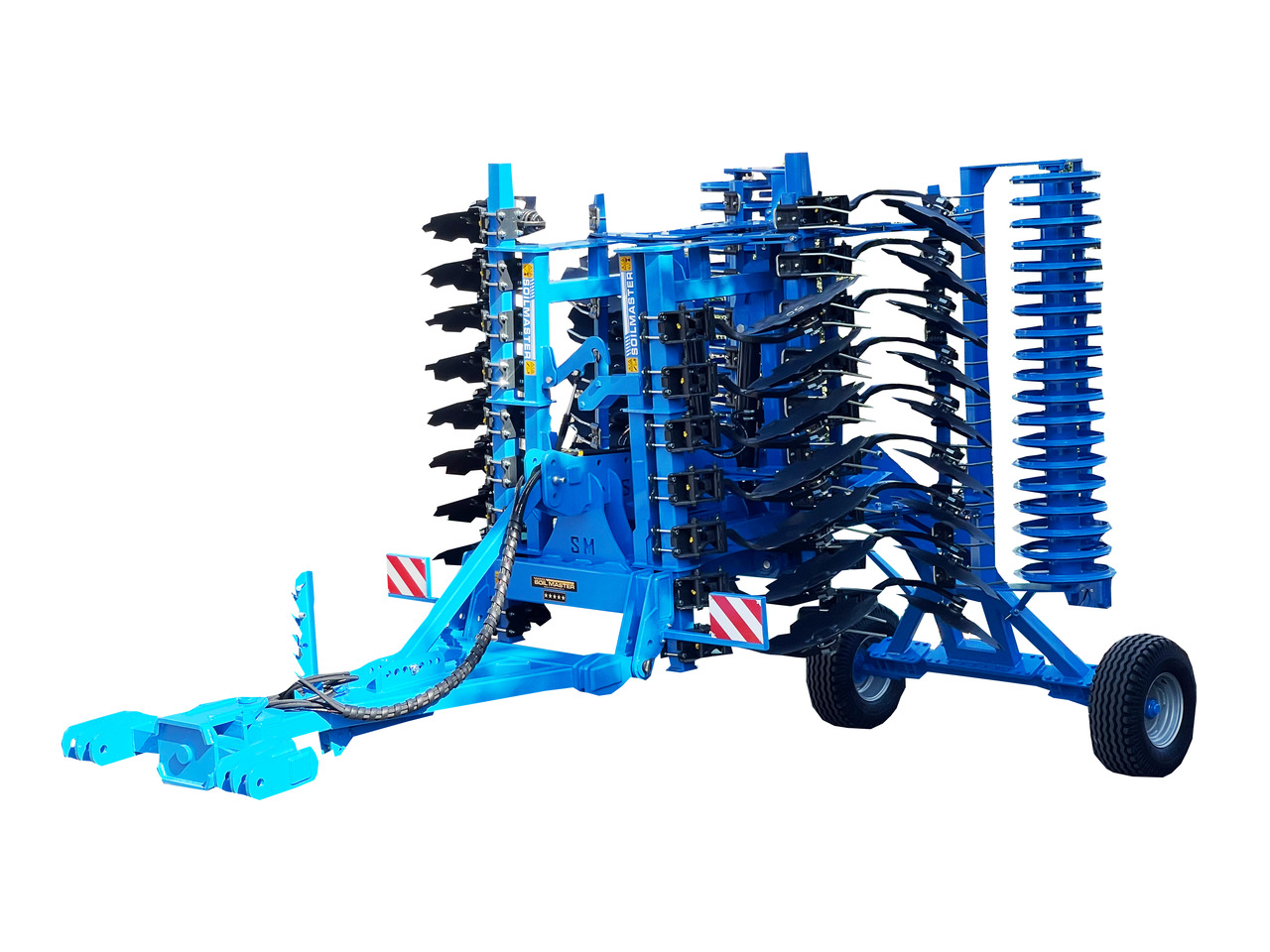 SOIL MASTER _GIANT SERIES FOLDABLE AND TRAILED TYPE MULTI DISC HARROW (SPRING TYPE LEG) - Ketasäke: pilt 1 SOIL MASTER _GIANT SERIES FOLDABLE AND TRAILED TYPE MULTI DISC HARROW (SPRING TYPE LEG) - Ketasäke: pilt 1