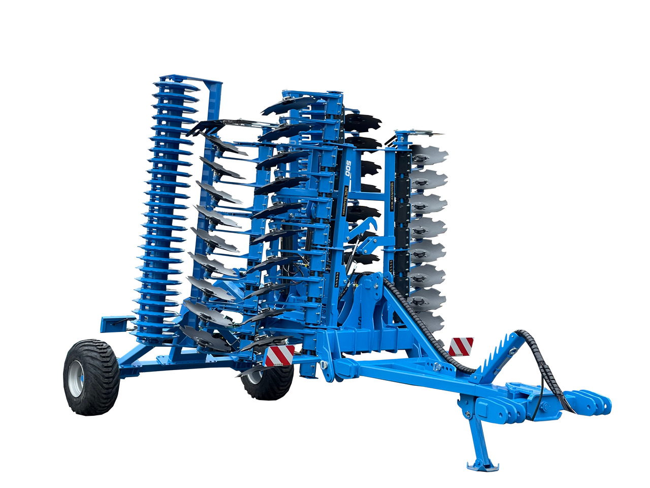 SOIL MASTER _GRAND MASTER SERIES FOLDABLE AND TRAILED TYPE MULTI DISC HARROW (RUBBER TYPE LEG) - Ketasäke: pilt 2 SOIL MASTER _GRAND MASTER SERIES FOLDABLE AND TRAILED TYPE MULTI DISC HARROW (RUBBER TYPE LEG) - Ketasäke: pilt 2
