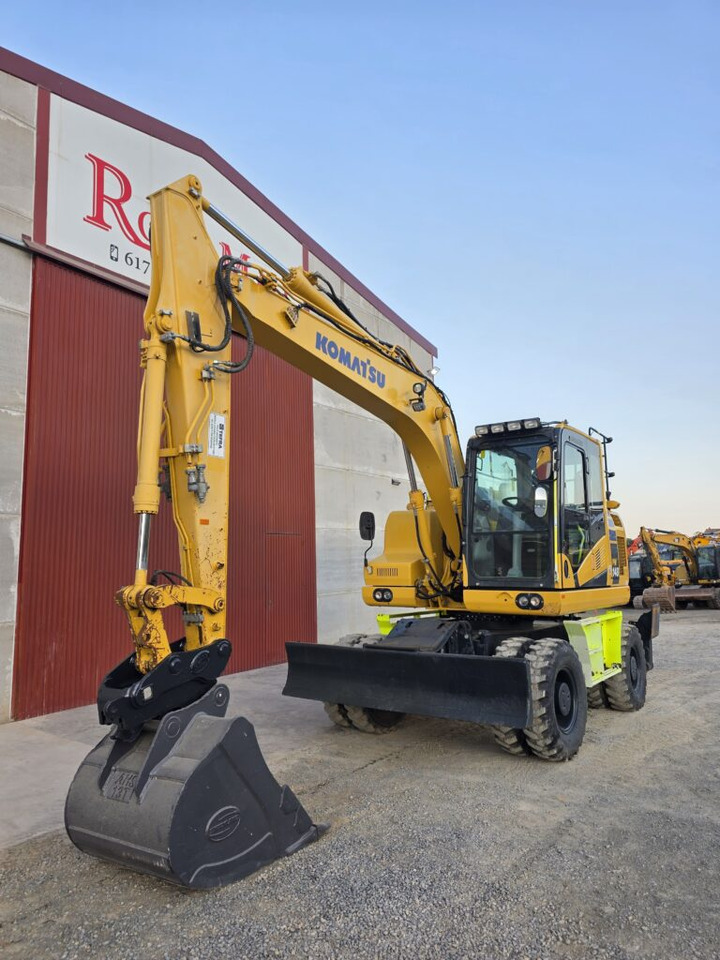 KOMATSU PW148-11 - Ratastel ekskavaator: pilt 2 KOMATSU PW148-11 - Ratastel ekskavaator: pilt 2