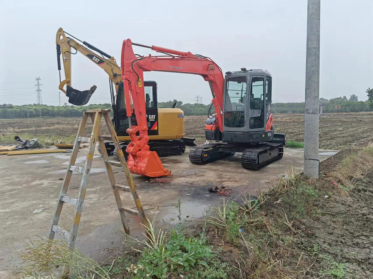 HITACHI ZX55 - Miniekskavaator: pilt 2 HITACHI ZX55 - Miniekskavaator: pilt 2