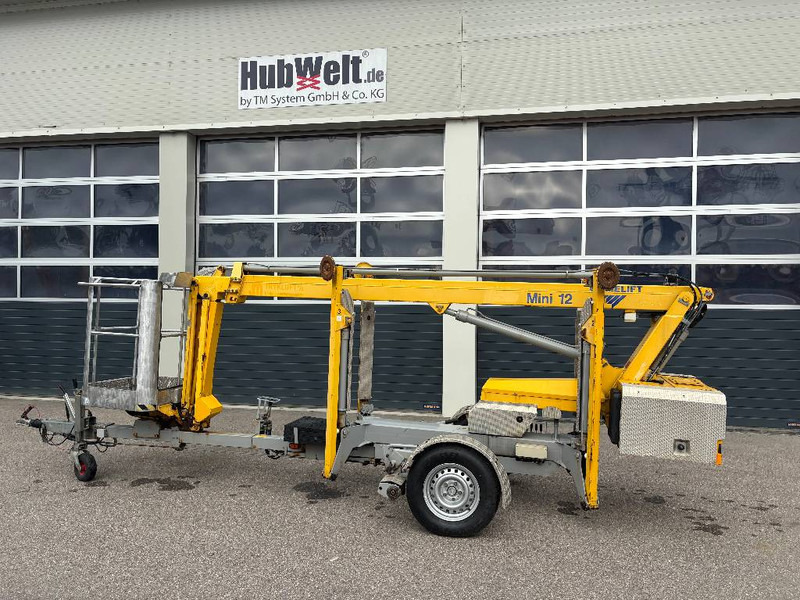 Ommelift Mini 12EBJ - 11,9m Anhängerarbeitsbühne - Haagis: pilt 1 Ommelift Mini 12EBJ - 11,9m Anhängerarbeitsbühne - Haagis: pilt 1
