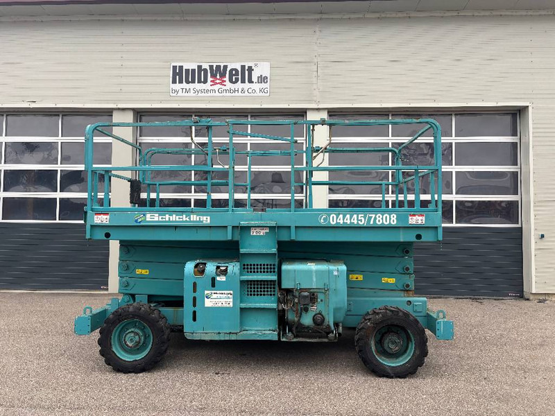 Haulotte H 12 SDX 12m Diesel Scherenarbeitsbühne - Käärlift: pilt 1 Haulotte H 12 SDX 12m Diesel Scherenarbeitsbühne - Käärlift: pilt 1
