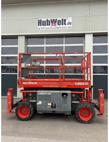 Skyjack SJ6826RT 10m Scherenarbeitsbühne BJ 2015 - Käärlift: pilt 1 Skyjack SJ6826RT 10m Scherenarbeitsbühne BJ 2015 - Käärlift: pilt 1