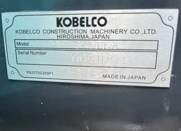 20t Used Kobelco Excavator Sk200-8 Sk200 210-8,Kobelco Sk140 Sk200 Sk210 Excavators In Shanghai - Lintekskavaator: pilt 5 20t Used Kobelco Excavator Sk200-8 Sk200 210-8,Kobelco Sk140 Sk200 Sk210 Excavators In Shanghai - Lintekskavaator: pilt 5