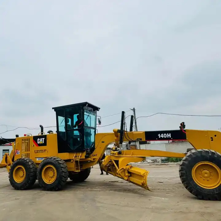 Caterpillar Used Cat Motor Grader 140h With Original Japan Cat Engine For Sale In Shanghai - Teehöövel: pilt 1 Caterpillar Used Cat Motor Grader 140h With Original Japan Cat Engine For Sale In Shanghai - Teehöövel: pilt 1