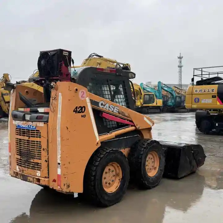 Kompaktlaadur Construction Mini Equipment Case 420 Skid Steer Loader for Sale: pilt 6