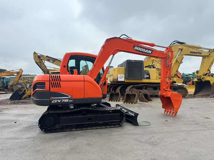 Lintekskavaator Used Excavator Doosan Dx75-9C Excavators Earth-moving Machinery Doosan Dx60 Dx80 Dx75-9c Dx225 Dh55 Dx60-9c for Sale: pilt 6