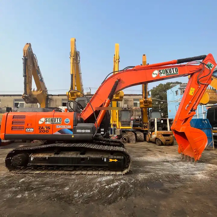 Original Japan cheap used hitachi zaxis 200 zx200-3g crawler excavator Weight 20 ton Construction on Sale - Lintekskavaator: pilt 2 Original Japan cheap used hitachi zaxis 200 zx200-3g crawler excavator Weight 20 ton Construction on Sale - Lintekskavaator: pilt 2