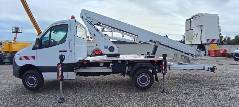 Mercedes-Benz Sprinter Ruthmann Ecoline 180 - 18m - 250 kg - Veoautolt tõusev platvorm: pilt 5 Mercedes-Benz Sprinter Ruthmann Ecoline 180 - 18m - 250 kg - Veoautolt tõusev platvorm: pilt 5
