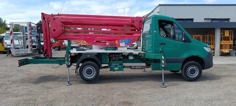 Mercedes-Benz Sprinter Ruthmann-Ecoline RS200 - 20m - 250 kg - Veoautolt tõusev platvorm: pilt 4 Mercedes-Benz Sprinter Ruthmann-Ecoline RS200 - 20m - 250 kg - Veoautolt tõusev platvorm: pilt 4