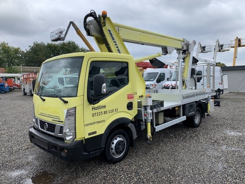 Nissan Cabstar Multitel MJ201 - 20,1m, 225kg  - Veoautolt tõusev platvorm: pilt 2 Nissan Cabstar Multitel MJ201 - 20,1m, 225kg  - Veoautolt tõusev platvorm: pilt 2