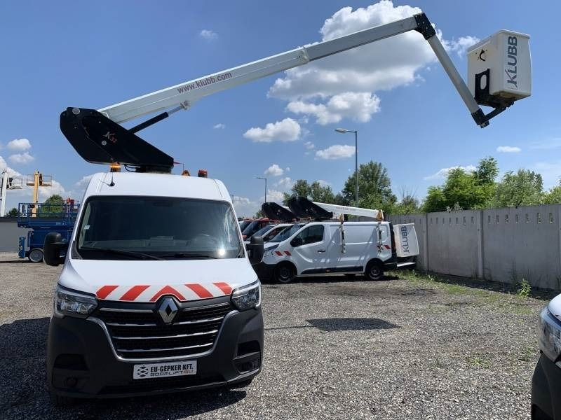 Veoautolt tõusev platvorm Renault Master Klubb K32 - 12,5 m, 120 kg: pilt 9
